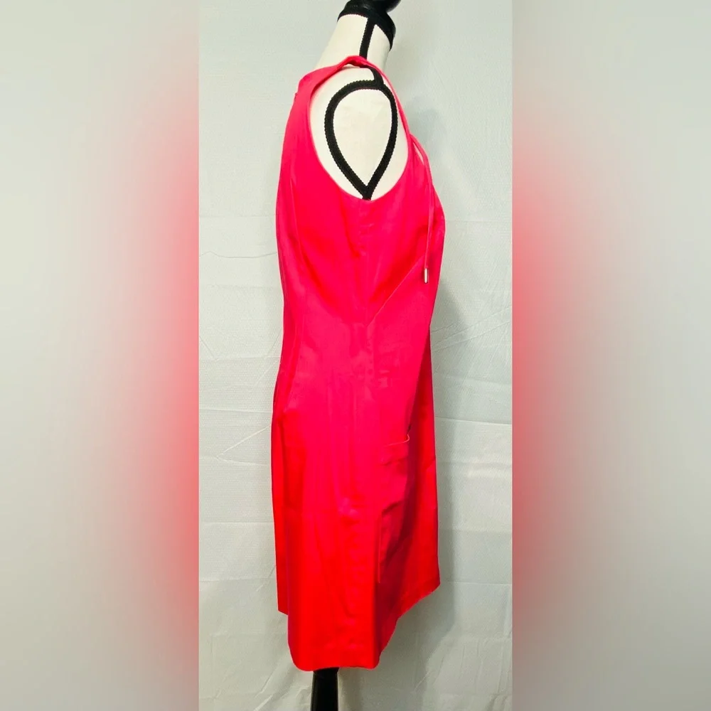CALVIN KLEIN SLEEVELESS PINK DRESS - Picture 6 of 10